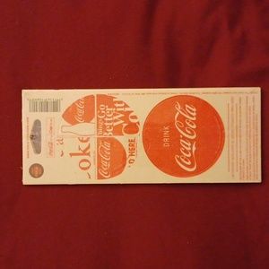 Vintage Coca Cola Car Coasters